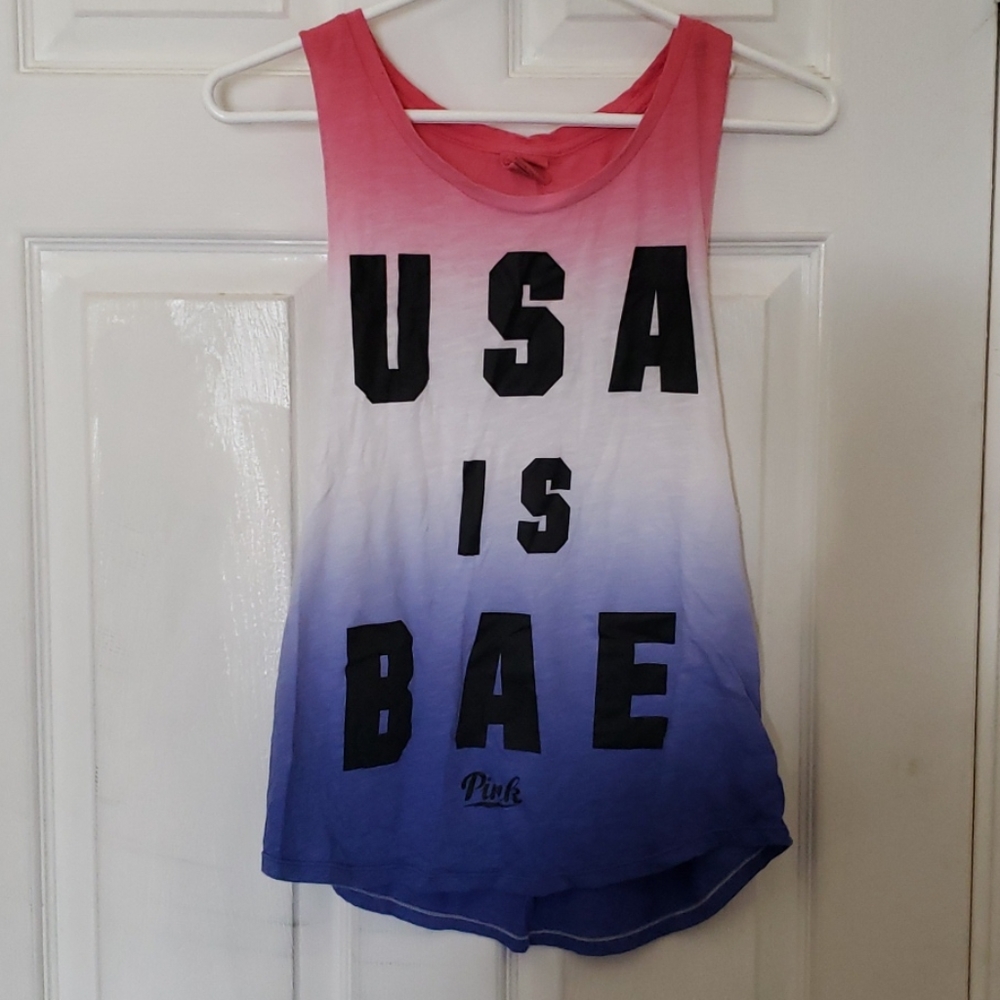Pink tank top